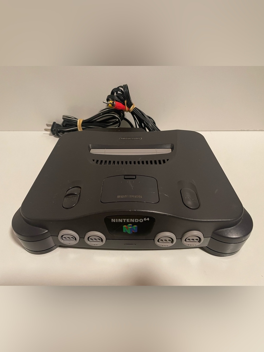 Vintage Nintendo 64 game console